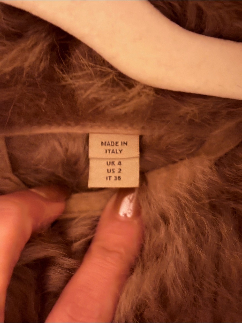 Burberry London Camel Lamb Shearling Long Coat US 2 Made in Italy - Picture 9 of 16